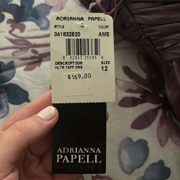 Adrianna Papell Halter Dress - Picture 5 of 6